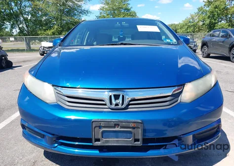 2012 Honda Civic Ex из США, поврежденный, VIN 19XFB2F81CE367613